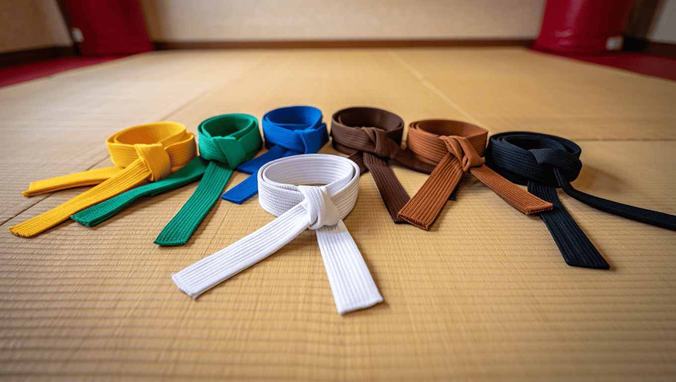 Couleurs ceintures judo - Ordre et grades (Guide 2025)