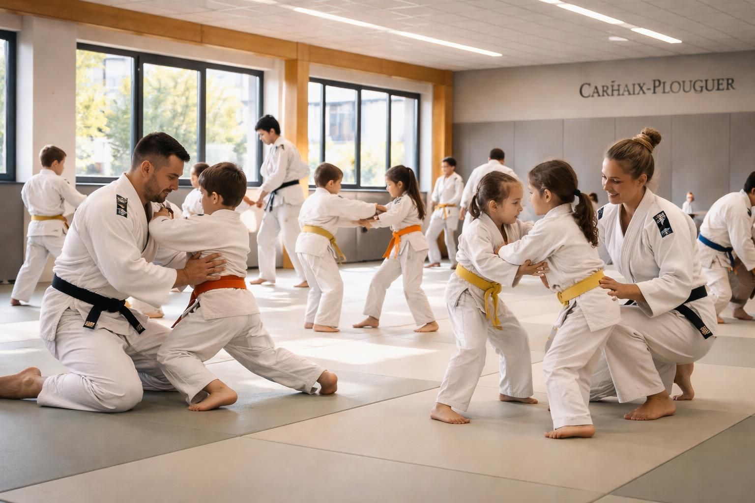 découvrez l'atelier de découverte du judo pour les jeunes de l'ime à carhaix-plouguer, une activité sportive et éducative qui favorise le bien-être et l'épanouissement.