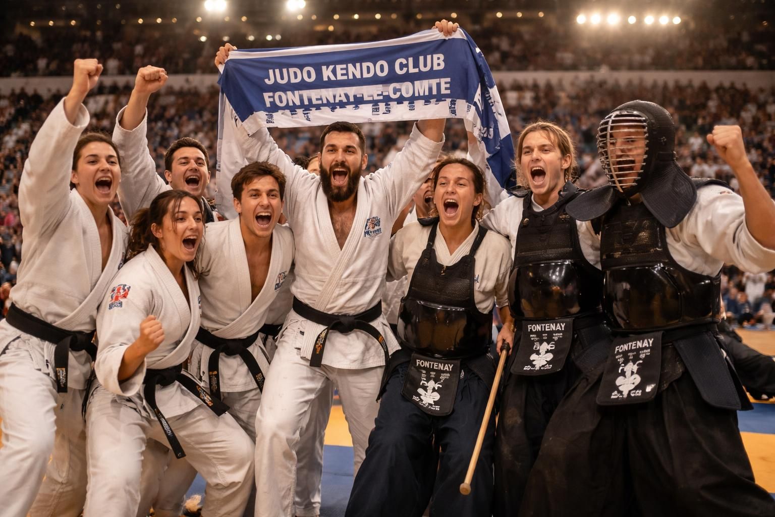 le judo kendo club de fontenay-le-comte brille lors des championnats de france, mettant en avant ses talents et son esprit sportif.