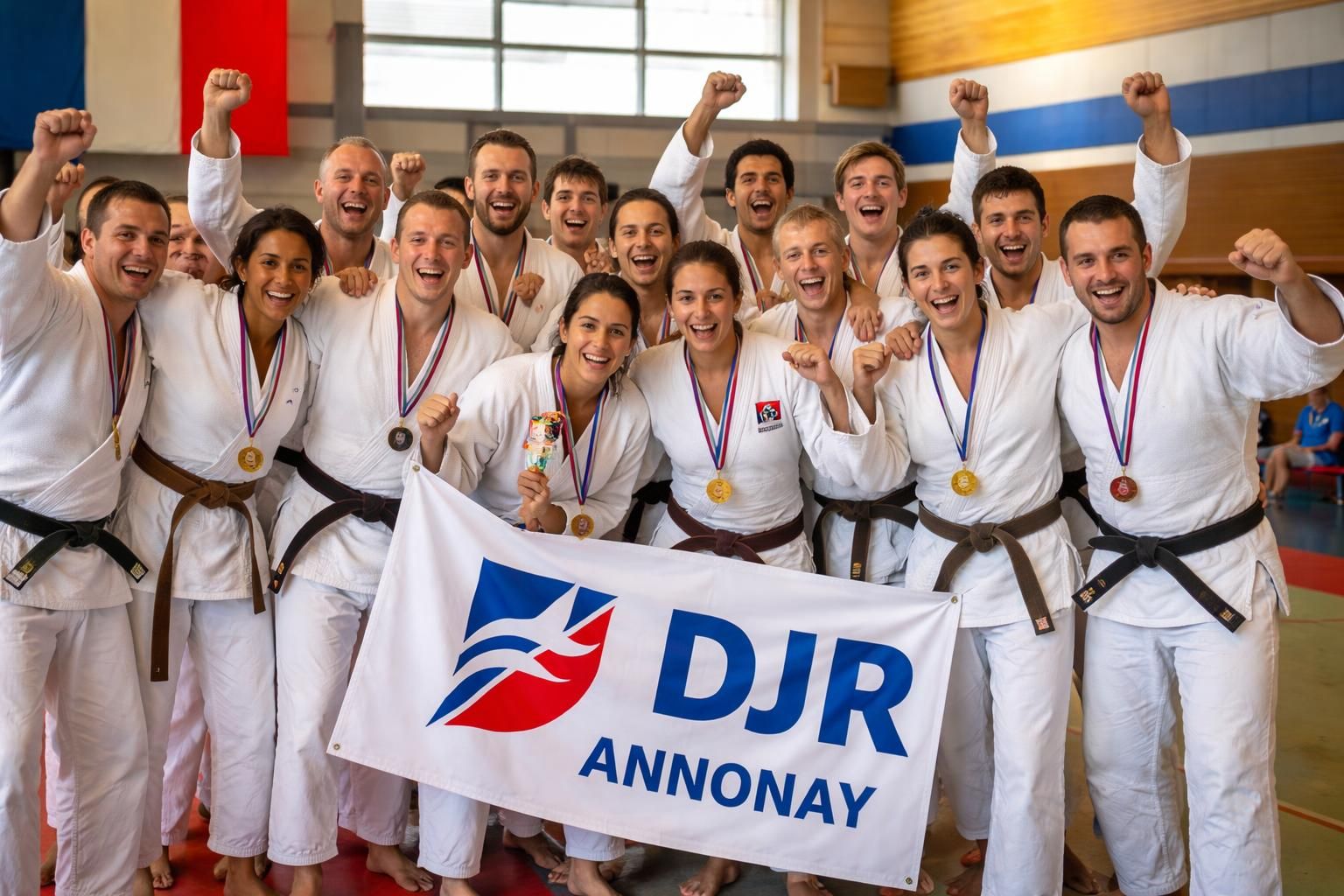 annonay : le djr remporte 26 médailles aux interclubs de judo à condrieu, une performance exceptionnelle pour le club local.