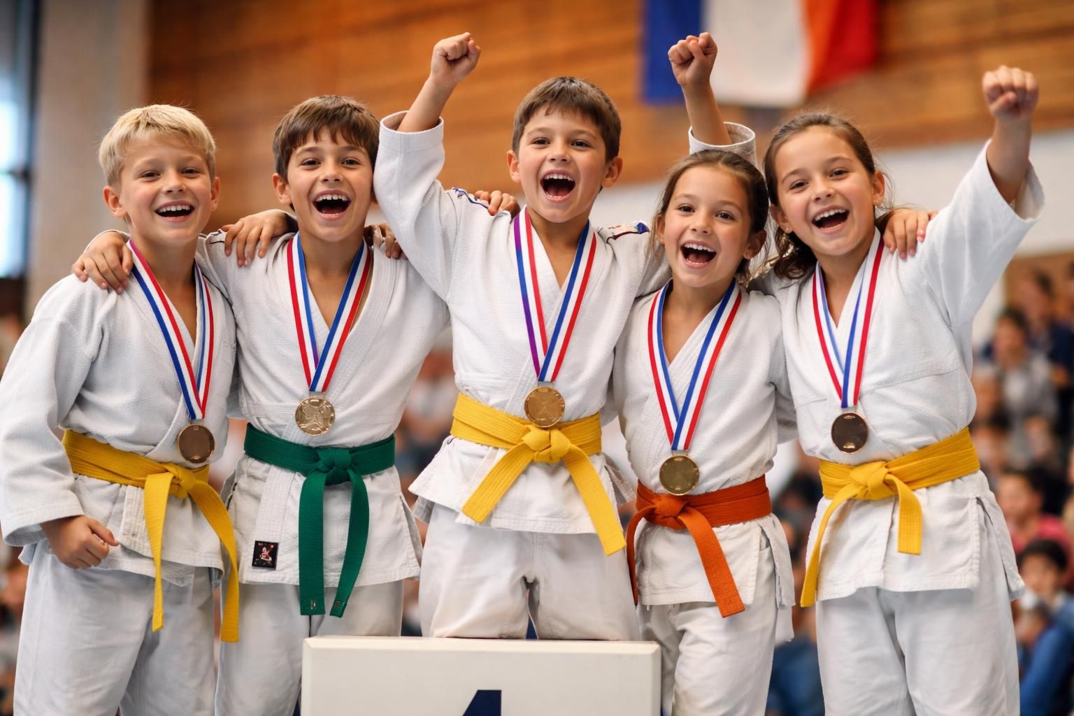 découvrez les exploits des benjamins du dojo au championnat de bretagne de judo, avec des podiums remarquables et des performances impressionnantes qui mettent en lumière leur talent et leur détermination.