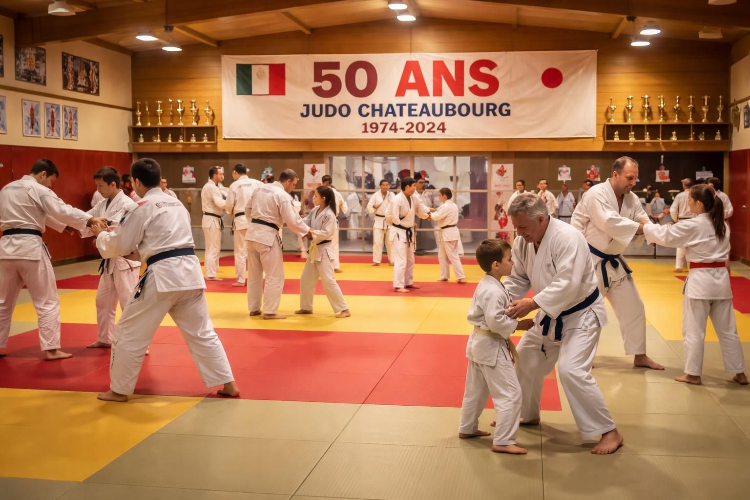 découvrez les 50 ans de passion et d'excellence en judo à châteaubourg, une célébration riche en émotions et en maîtrise sportive.