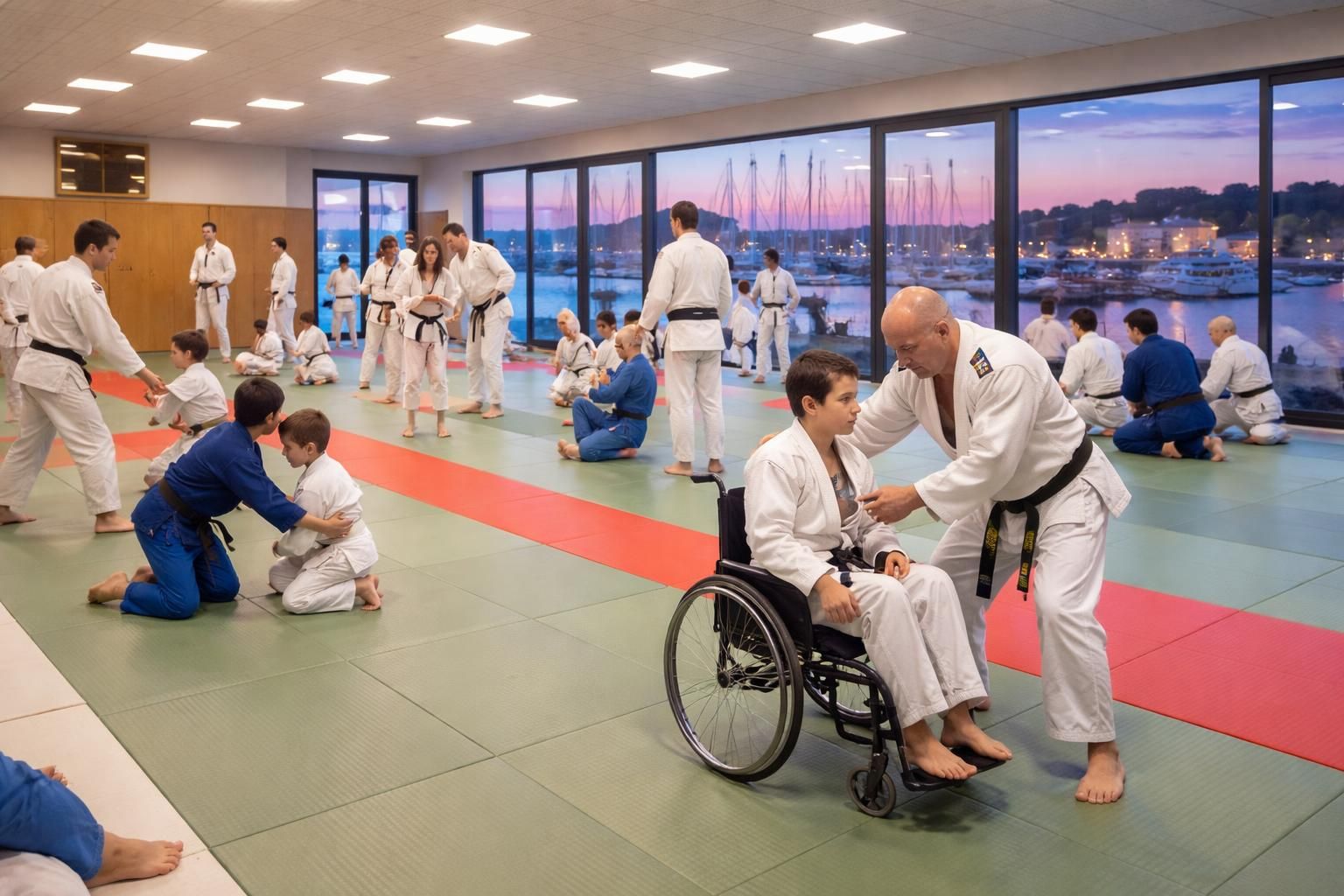 découvrez comment le judo-club de concarneau est reconnu pour ses actions en faveur de l'inclusion et de l'accessibilité dans la pratique du judo.