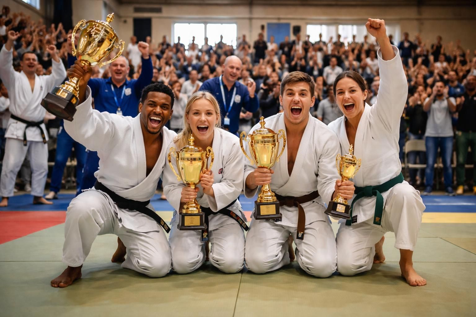 découvrez l'exploit de la section judo de lanester avec quatre champions en titre, une performance exceptionnelle qui illumine la ville.