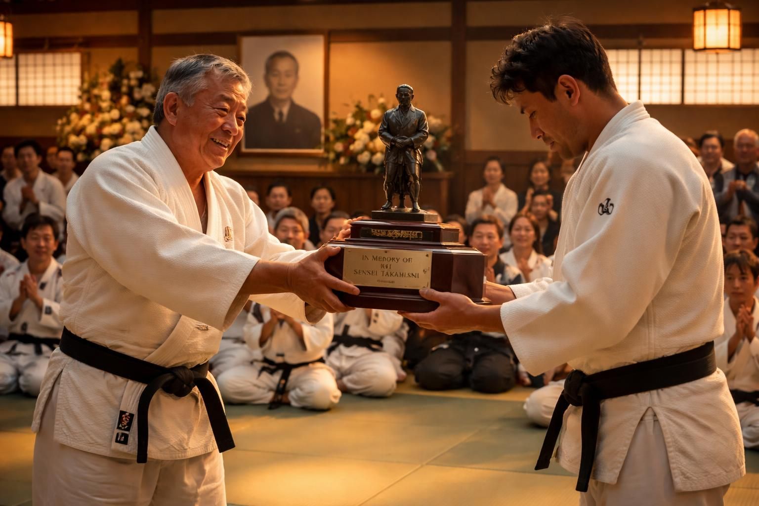 le club de judo de gimont rend hommage à dominique albarello, son professeur disparu, en célébrant sa mémoire avec une cérémonie émouvante et un esprit de respect.