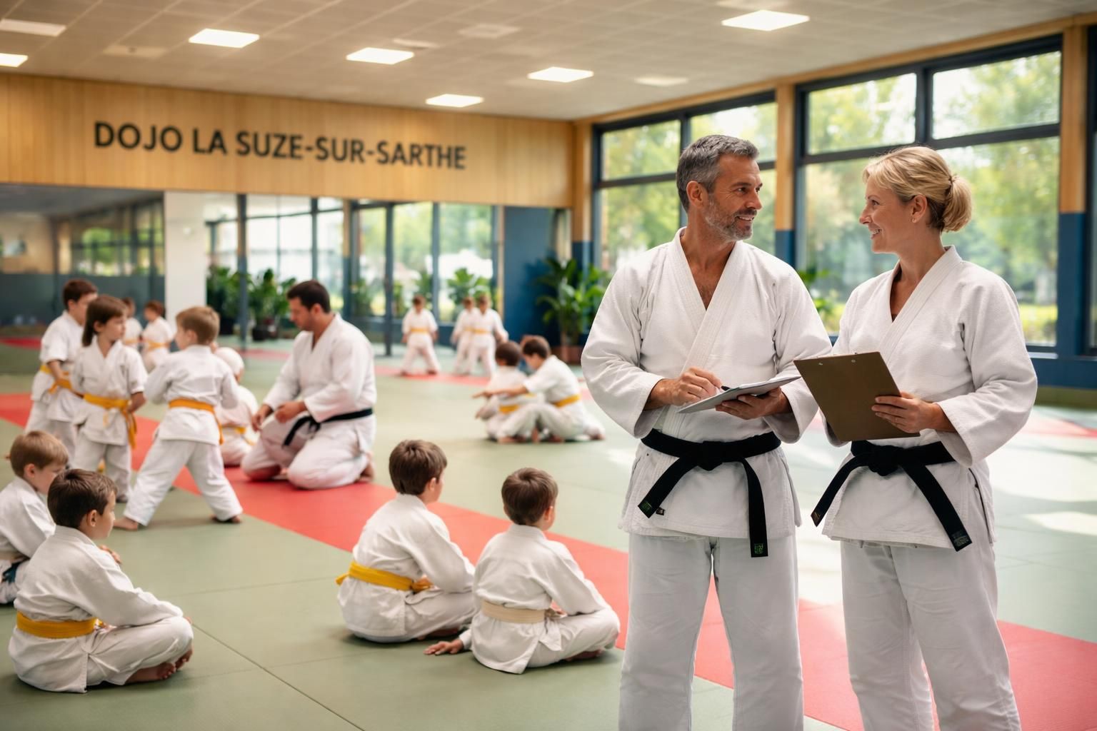la suze-sur-sarthe : le club de judo lance une initiative pour renforcer et dynamiser son équipe dirigeante, visant à favoriser le développement et la pérennité du club.