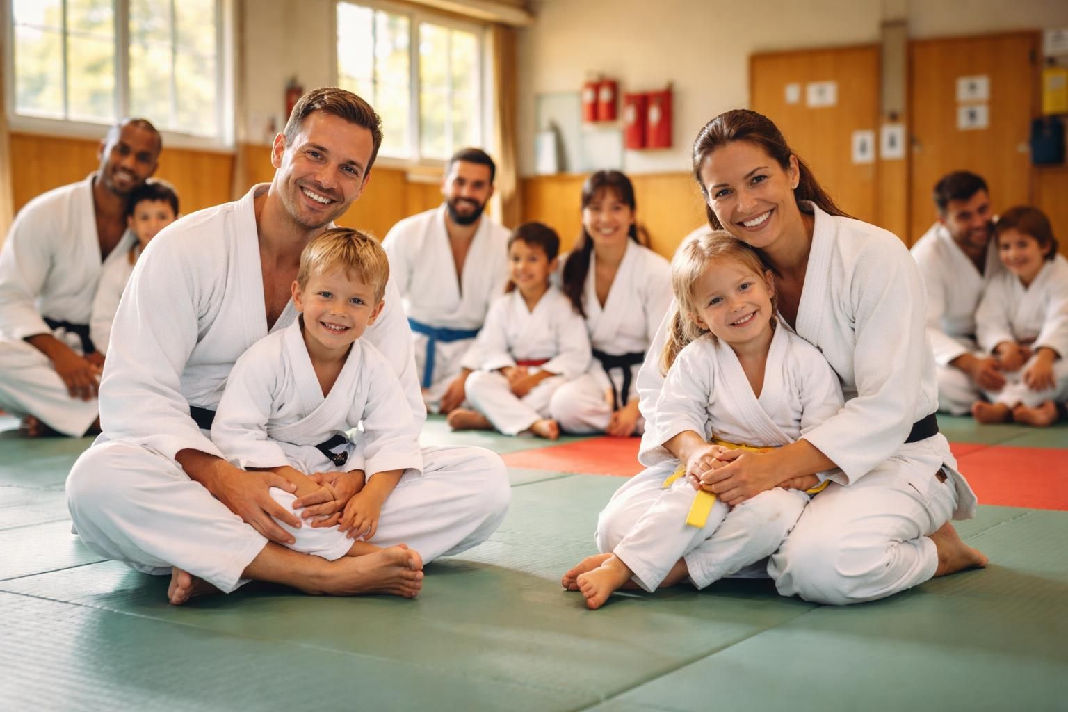 à saint-étienne-de-tulmont, les parents s'impliquent activement en prenant le relais sur le tatami, favorisant ainsi la transmission des valeurs et de la pratique des arts martiaux au sein de la communauté.