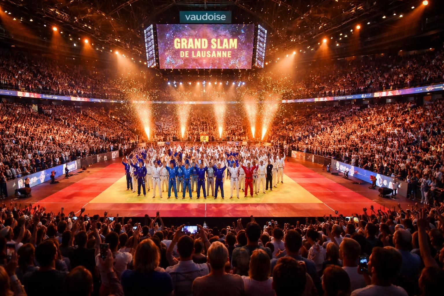 découvrez la clôture spectaculaire du grand slam de lausanne en judo, un événement riche en émotions, techniques impressionnantes et moments inoubliables.