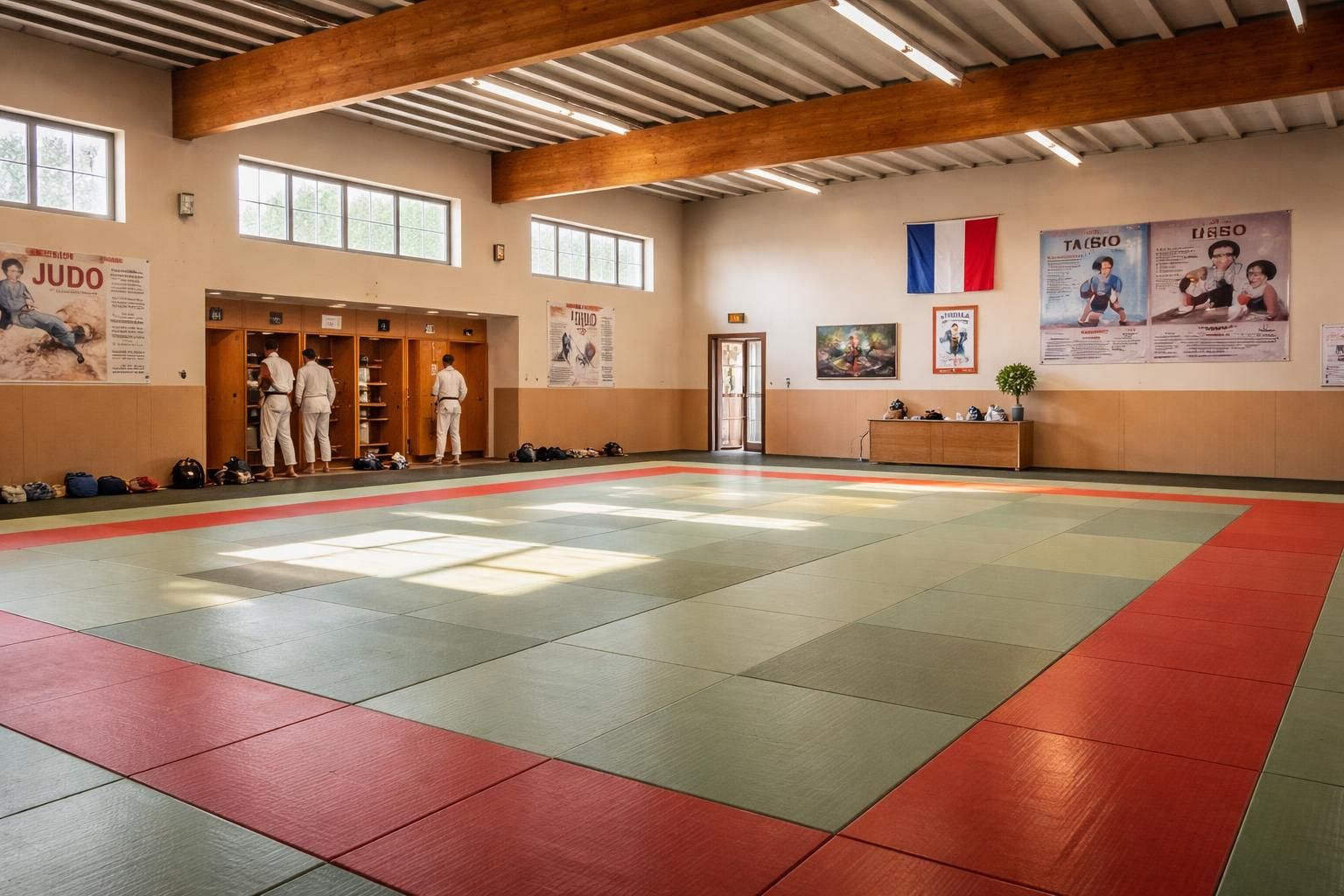 à valence-d'agen, les tatamis s'animent en vue d'une nouvelle saison sportive pleine d'énergie et de passion.