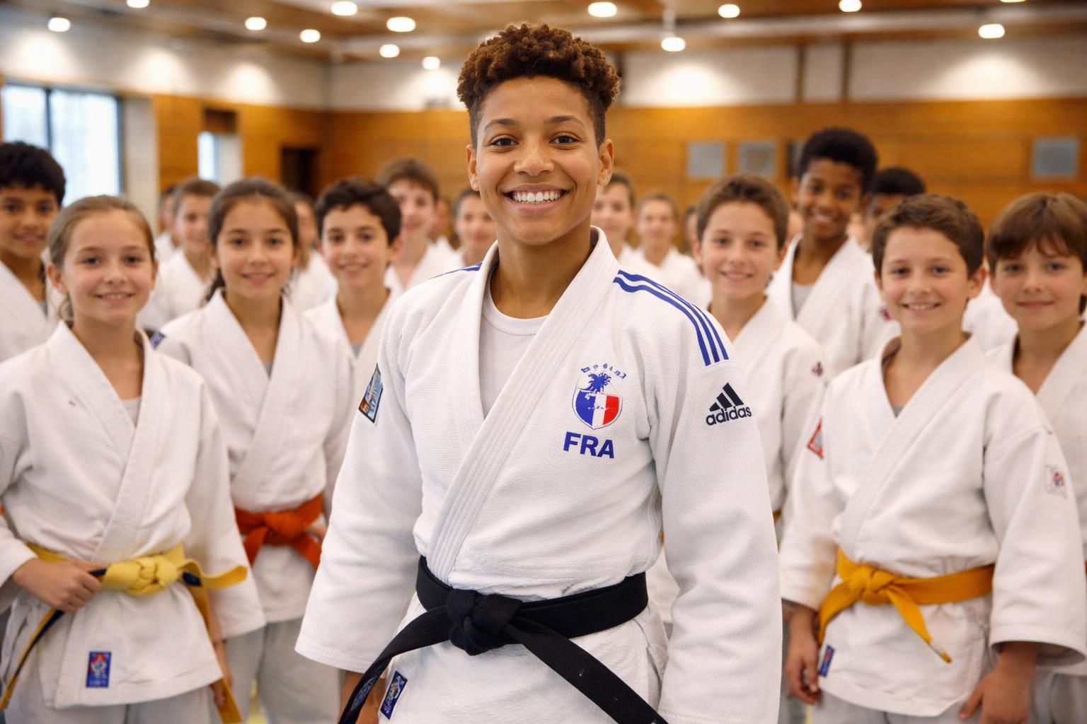 découvrez l'ambition d'amandine buchard, judokate française, qui vise l'or aux prochains jeux olympiques, son objectif ultime.