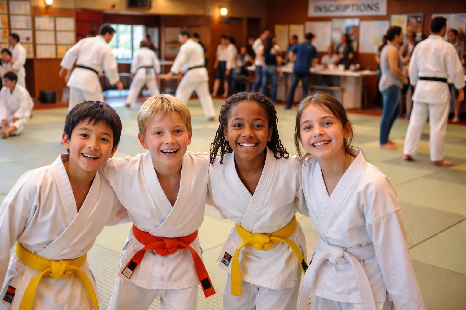 le judo club vous invite à une rentrée dynamique sur les tatamis, avec des cours adaptés à tous les ùges et niveaux pour renforcer votre passion et votre forme.