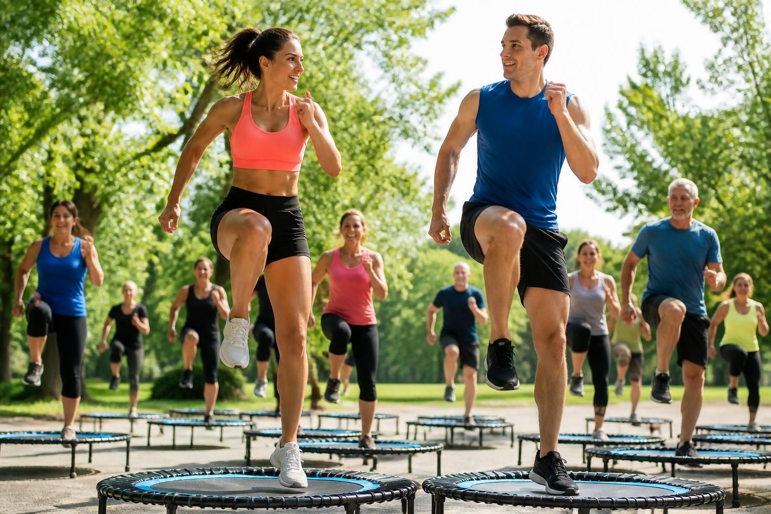 découvrez les bienfaits du trampoline fitness pour une remise en forme efficace : améliorez votre endurance, brûlez des calories et tonifiez votre corps tout en vous amusant.