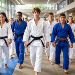 découvrez comment les jeunes judokas reprennent avec enthousiasme possession du dojo du forum, renouant avec leur passion et l'esprit du judo.