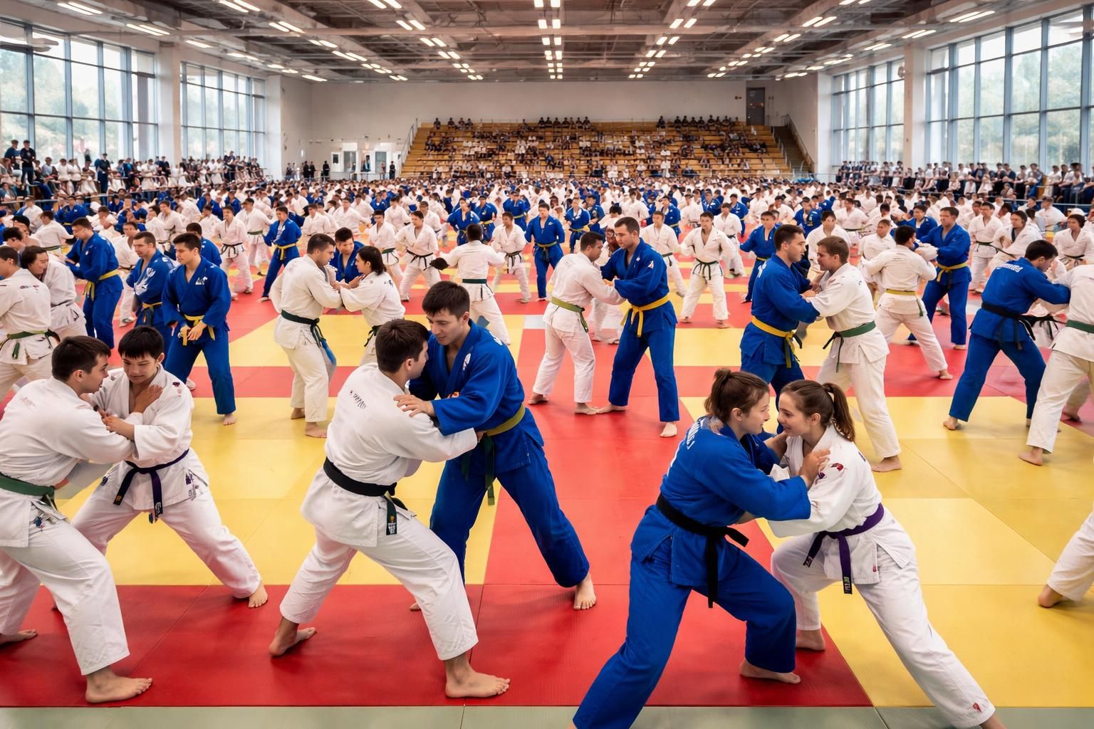 plus de 220 judokas se retrouvent sur les tatamis pour un événement attendu, marquant un retour réussi et plein d'énergie.