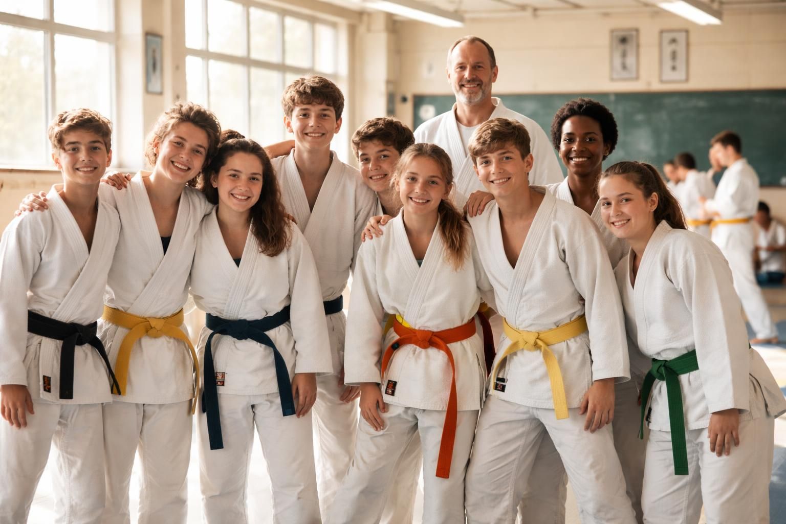 un an aprĂšs son interruption, la classe sportive judo reprend au collĂšge pour former les futurs champions, alliant passion et performance sportive.