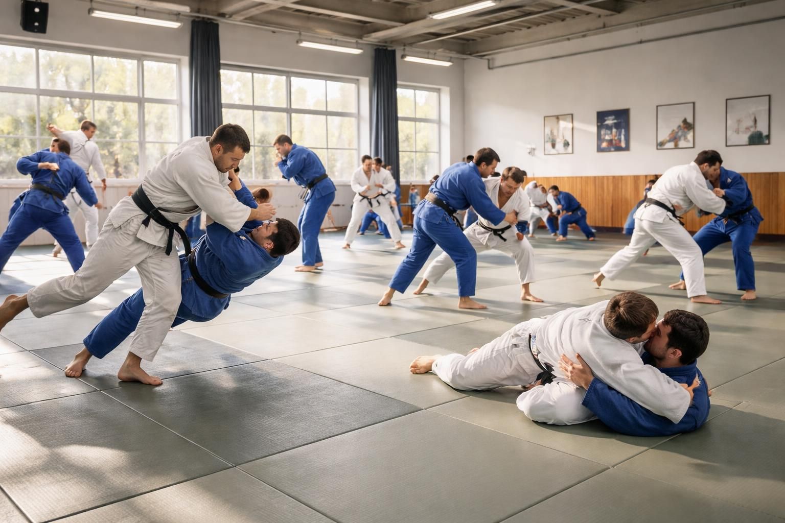 apprenez les bases et techniques du judo en seulement deux jours au club de neuville-sur-sarthe. une expérience intensive pour tous les niveaux, encadrée par des experts passionnés.