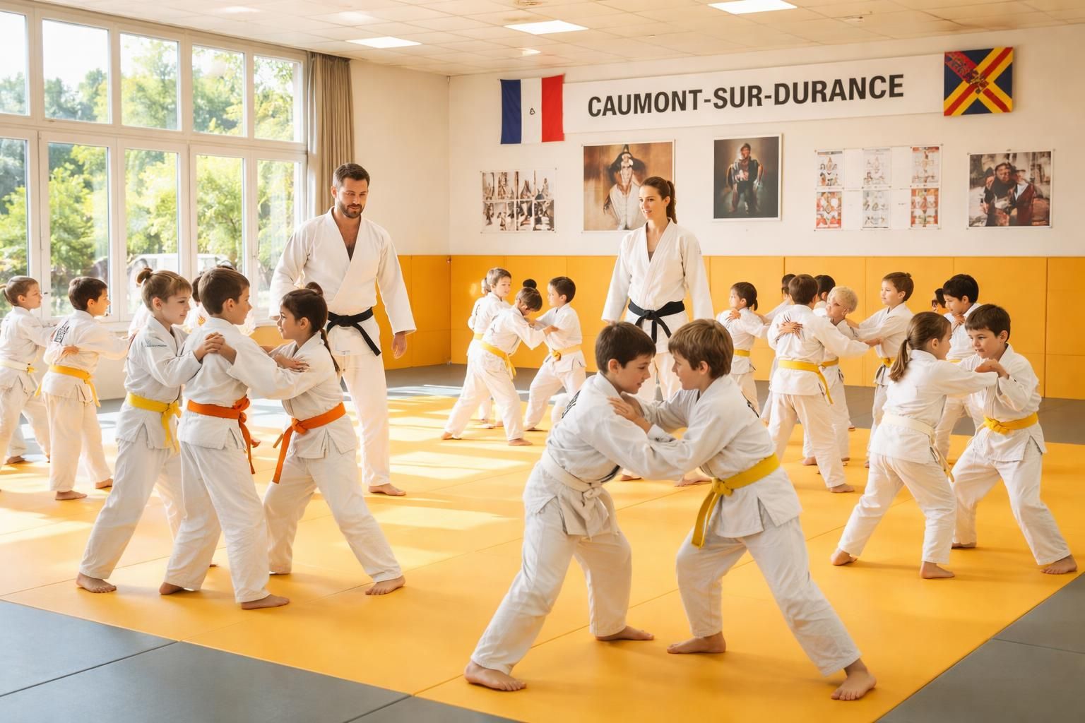 le stage de vacances de judo organisé par le club de caumont-sur-durance connaît un grand succès, offrant aux participants une expérience sportive enrichissante et conviviale.
