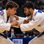 découvrez la confrontation captivante entre les prodiges français romain valadier-picard et luka mkheidze aux mondiaux de judo, un duel intense et prometteur.