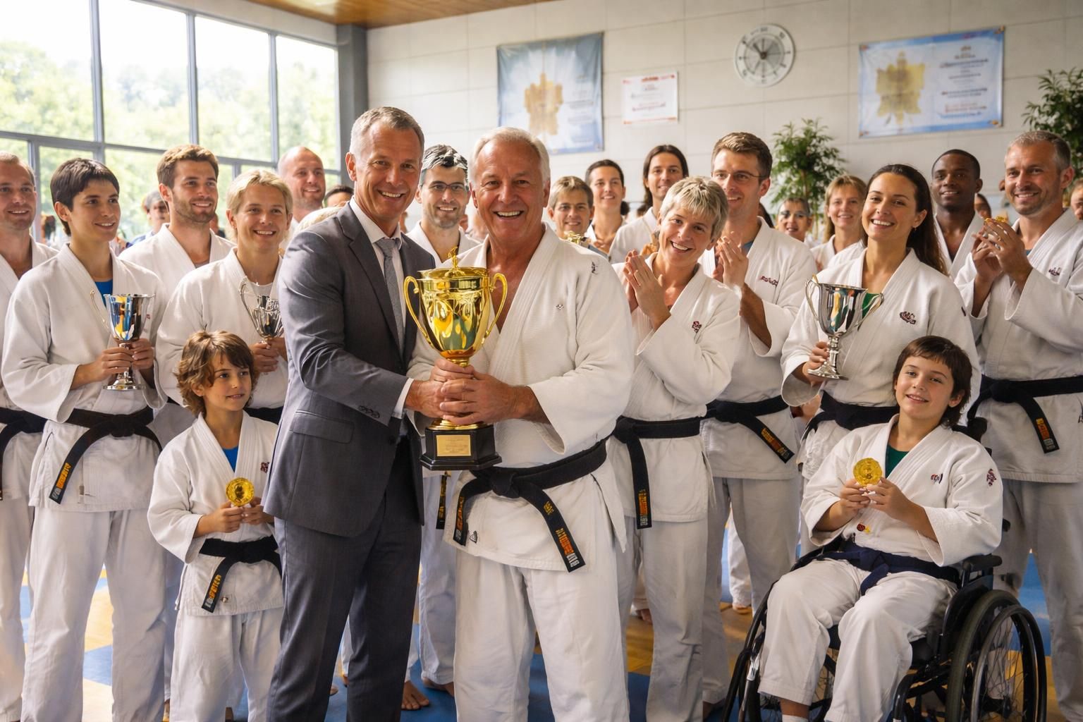 le judo bassin aveyron à viviez reçoit les prestigieux labels argent et para judo, soulignant son engagement et ses performances dans la discipline.